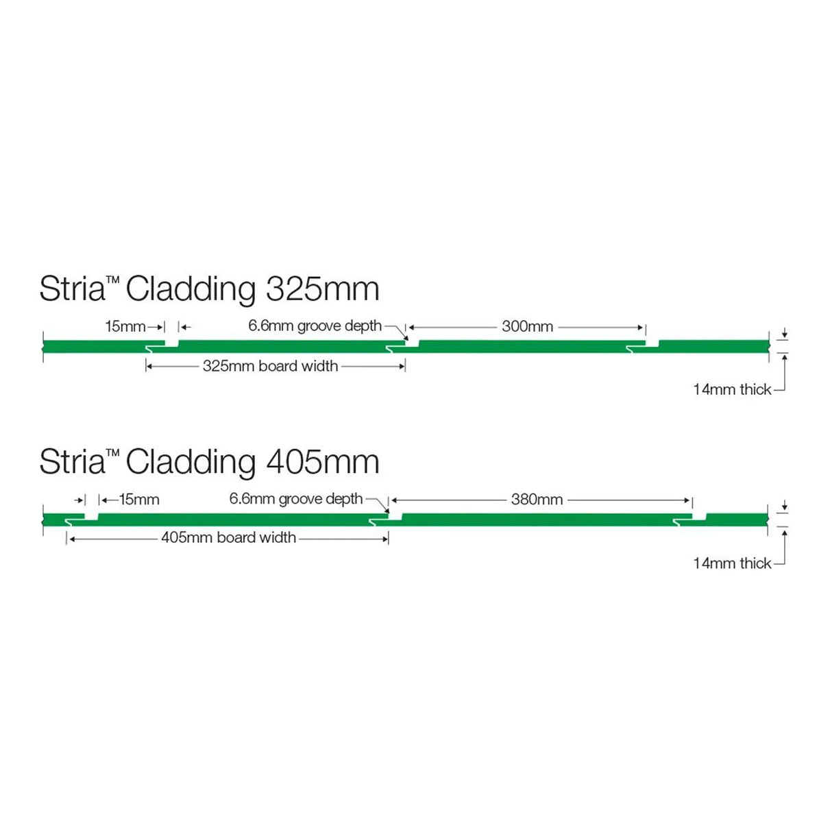 James Hardie Stria™ Cladding Smooth 14mm
