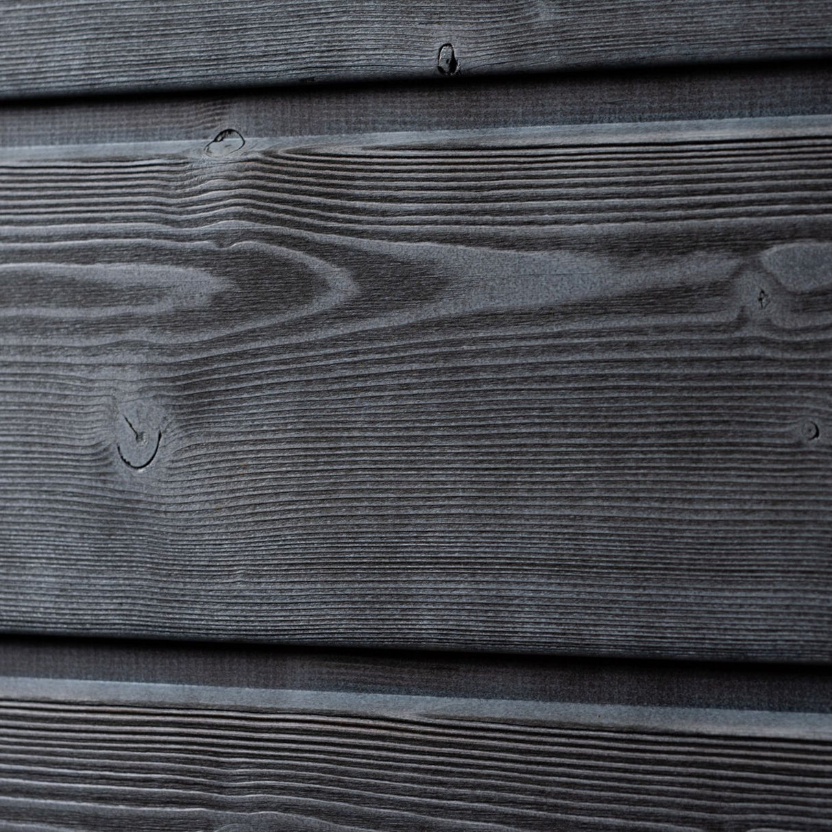 Thermory® Drift Black Spruce C26 Cladding Black Pearl