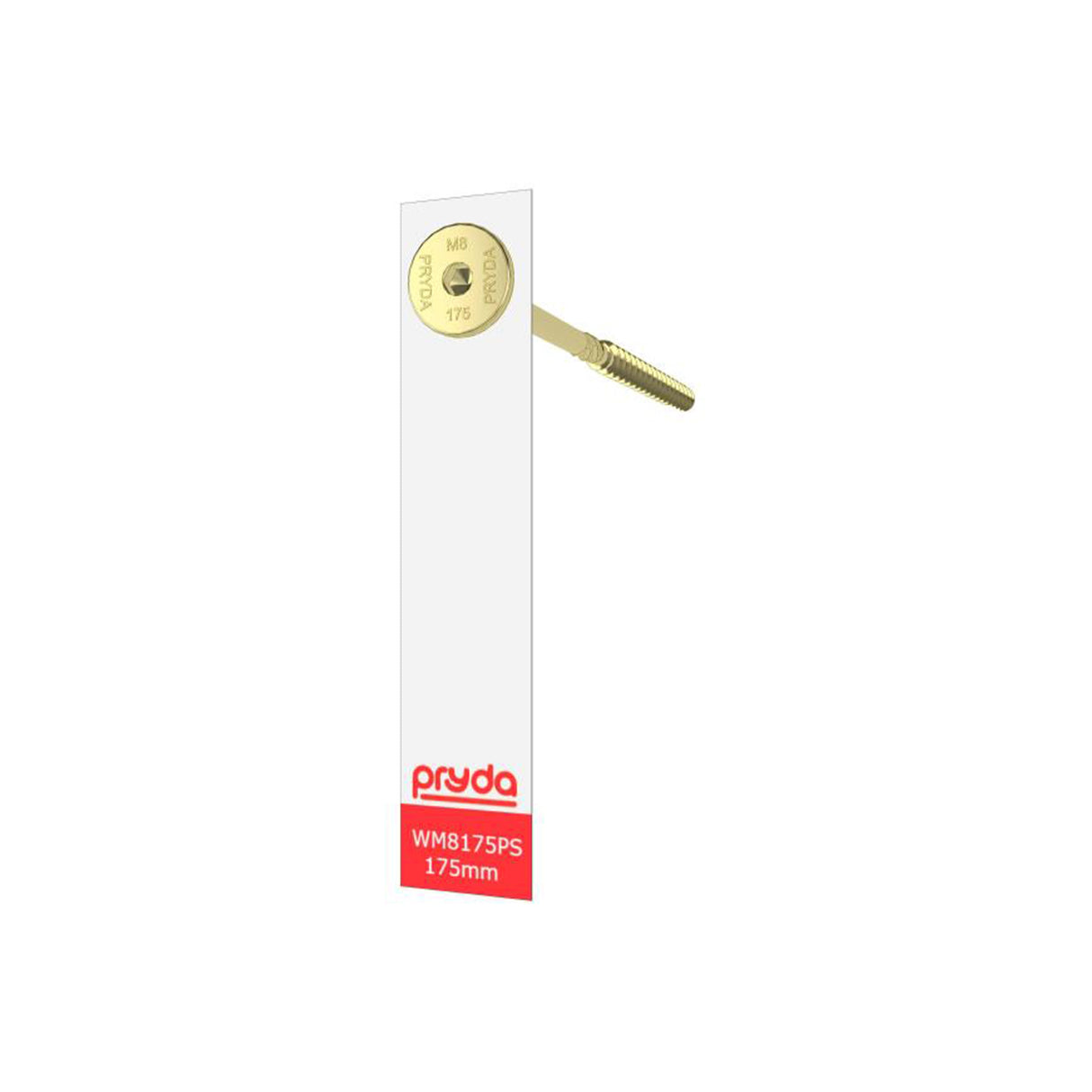 Pryda Compliance Tag for FastFix Framing Screws M8 x 175mm (50 Pack)