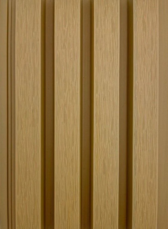 WoodEvo 186mm Composite Castellated Cladding Board Beach