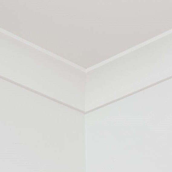 cove cornice close up