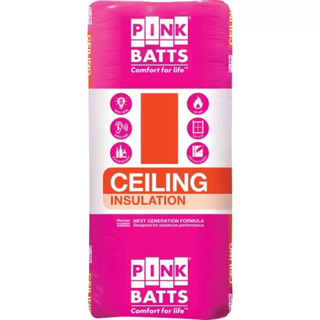 Pink Batts Ceiling Insulation