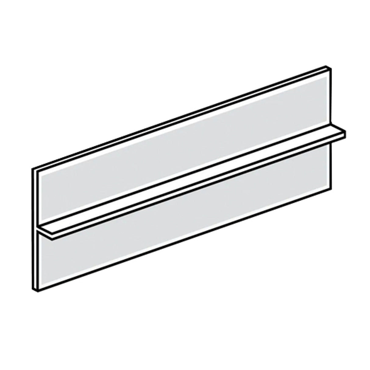 James Hardie Aluminium Horizontal T Flashing