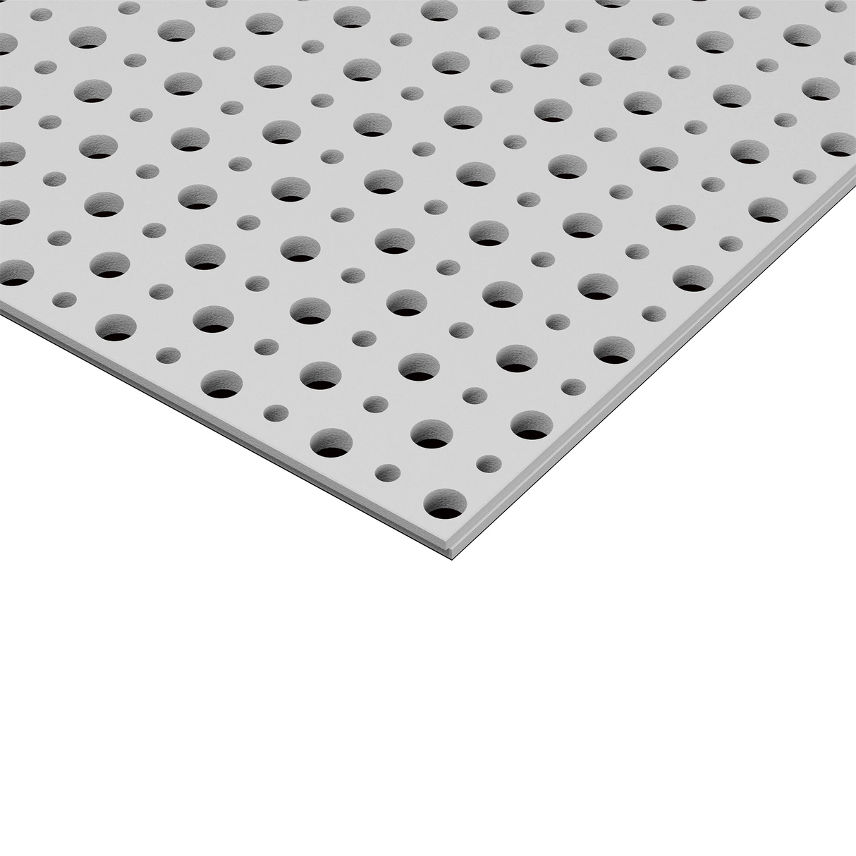Knauf Stratopanel® Alternating Circular 12/20/66R Perforated Acoustic Plasterboard