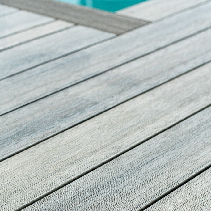 WoodEvo 138x23mm 5.4m HOME Composite Decking Grooved Basalt