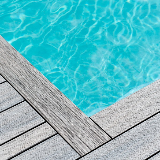 WoodEvo 138x23mm 5.4m HOME Composite Decking Grooved Basalt