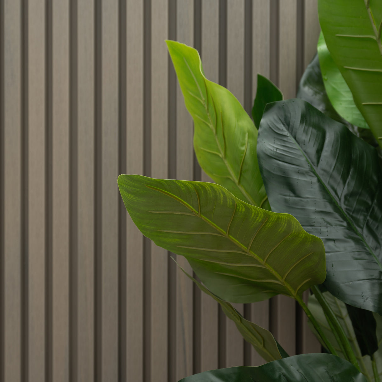 WoodEvo 186mm Composite Castellated Cladding Board Silver Grey