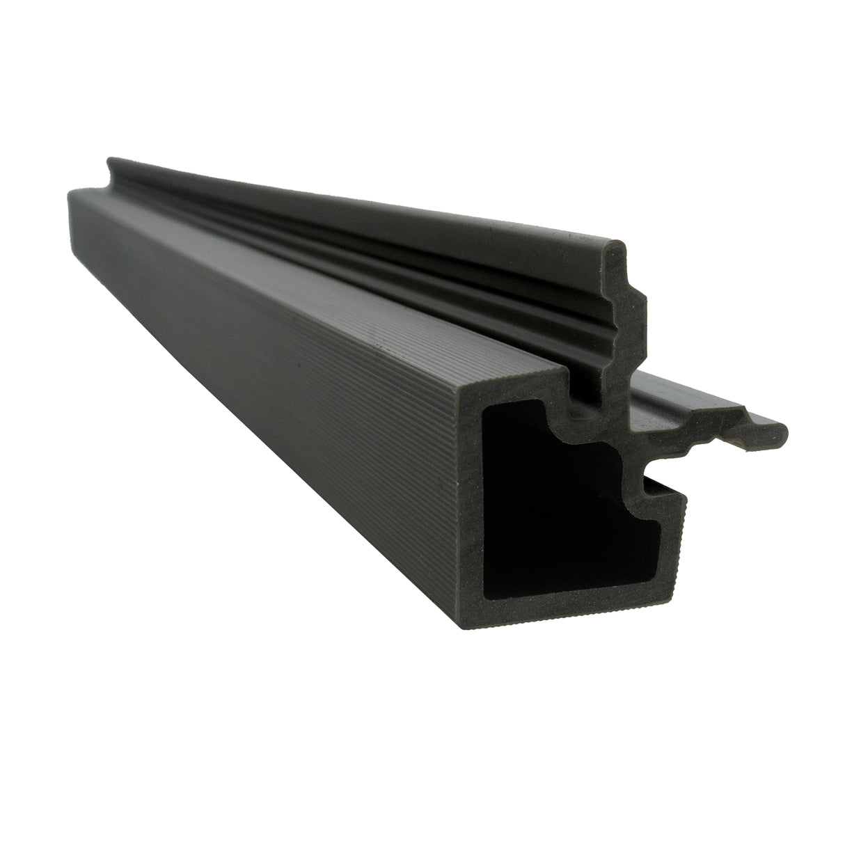 WoodEvo 60x60mm Deep Cladding Corner Trim Dark Grey