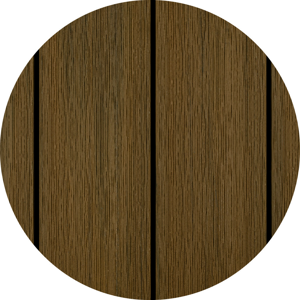 WoodEvo 138x23mm 5.4m HOME Composite Decking Grooved Tallowwood