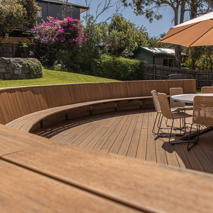 WoodEvo 138x23mm 5.4m HOME Composite Decking Edge Nordic