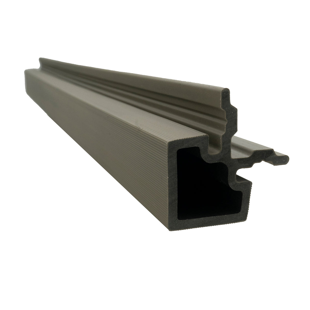 WoodEvo 60x60mm Deep Cladding Corner Trim Silver Grey