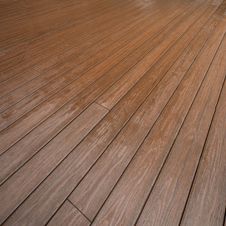 WoodEvo 140x25mm 5.4m ADVANCED Composite Decking Grooved Victorian Maple
