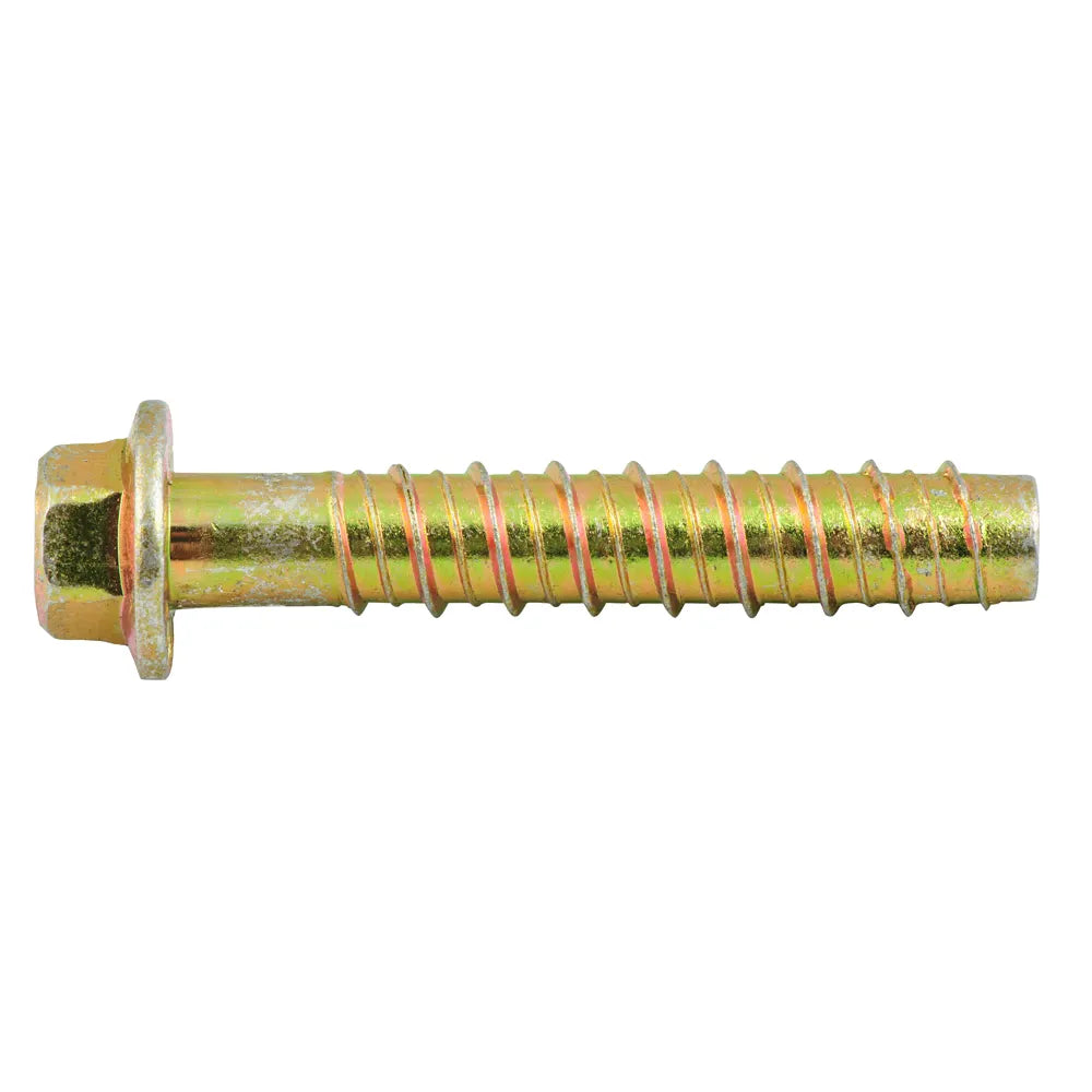 Ramset AnkaScrew™ WERCS™ Flanged Hex Anchor 12mm x 75mm Zinc Plated