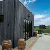 Thermory® Drift Black Spruce C26 Cladding Black Pearl