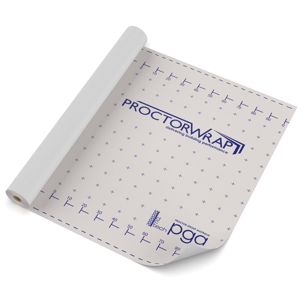 ProctorWrap™ CW Vapour Permeable Wall Wrap 1.5m x 50m
