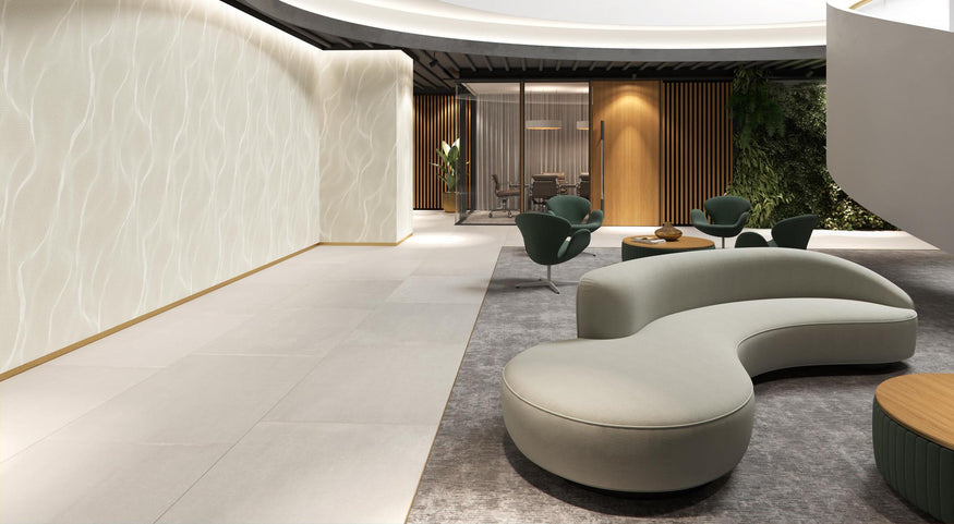 Fluid acoustic panel installation