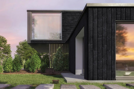Thermory® Ignite Spruce C24 Cladding Black