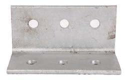 McIntyre® Timber Angle Bracket Galvanised M18 Holes