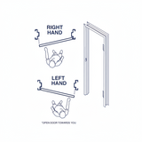 McIntyre 624 Door Hinges Zinc Plated