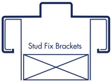 McIntyre® Stud Fix Bracket 10mm