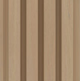 WoodEvo 186mm Composite Castellated Cladding Board Vic Ash