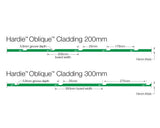 James Hardie™ Oblique™ Cladding 14mm
