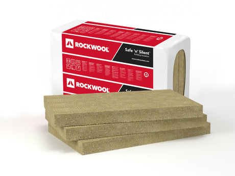 Fletcher Rockwool® Safe N Silent® Pro350 Insulation 90mm (3 Pack)