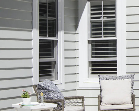 James Hardie Axent Trim on display window