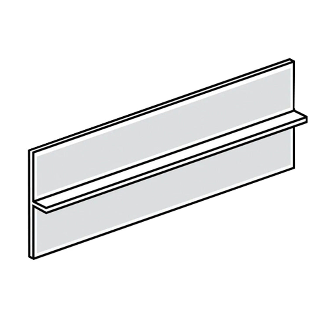 James Hardie Aluminium Horizontal T Flashing 3000mm – Bell Plaster and ...