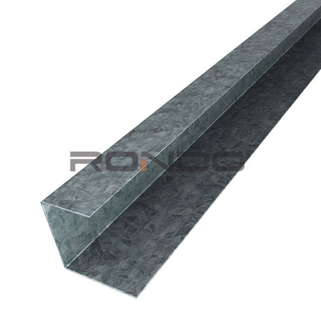 Rondo 28mm x 0.50 BMT Wall Track (suits 28mm Furring Channel)