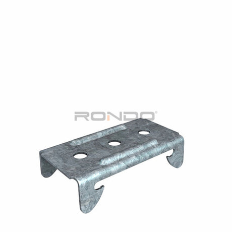 Rondo Direct Fix Clip for Furring Channel to Masonry/Concrete 67mm x 17mm
