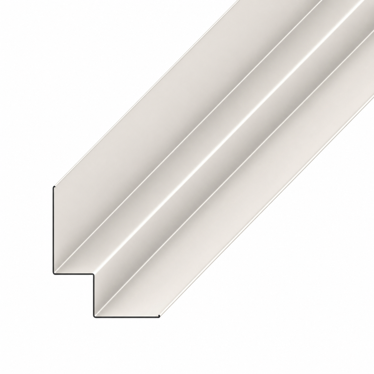 Rondo® Aluminium Shadowline Wall Angle 3600mm Tile White (12 Pack)