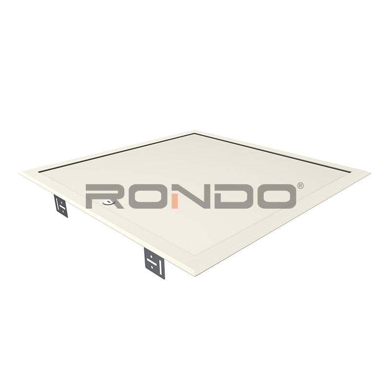 Rondo Slimline Metal Face Door Feathered Edge 550mm x 550mm