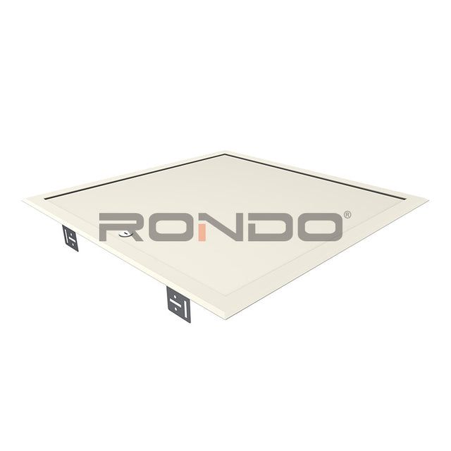 Rondo Slimline Metal Face Door Feathered Edge 550mm x 550mm