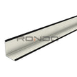 Rondo Black Steel Wall Angle 22 mm x 19mm