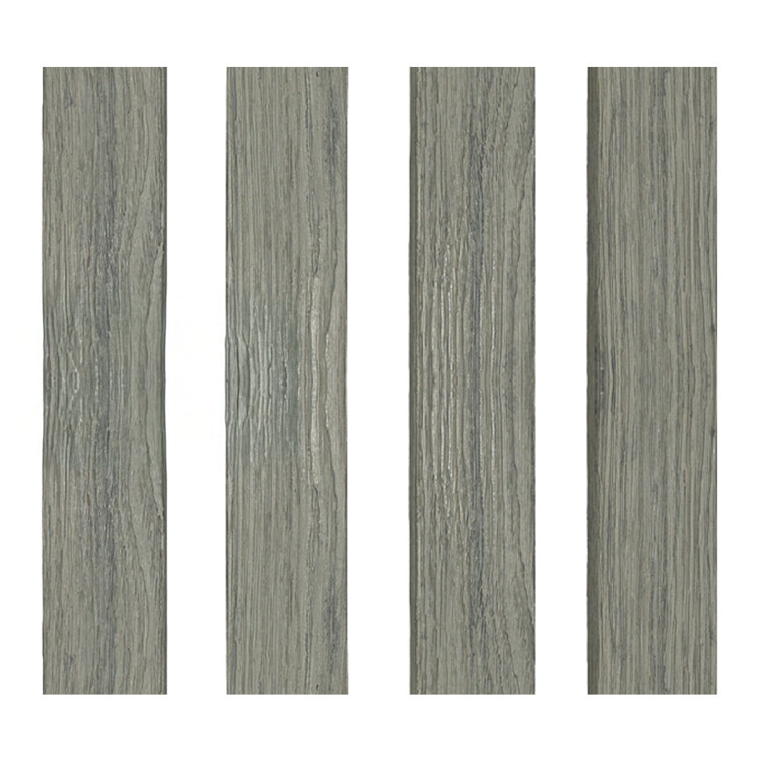 WoodEvo 5.4m PVC Composite Battens Antique Silver