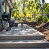 WoodEvo 200x32mm 3.6m ADVANCED Composite Decking Square Smoked Ash