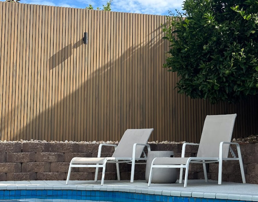 WoodEvo 186mm Composite Castellated Cladding Board Vic Ash