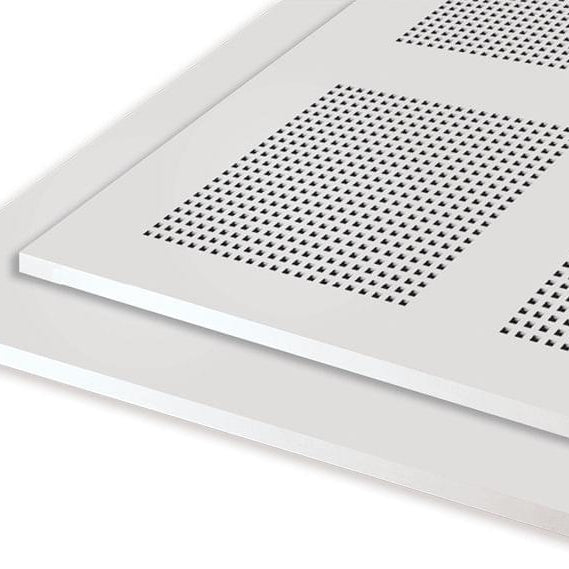 Knauf Echostop® 12mm Square Perforated Plasterboard